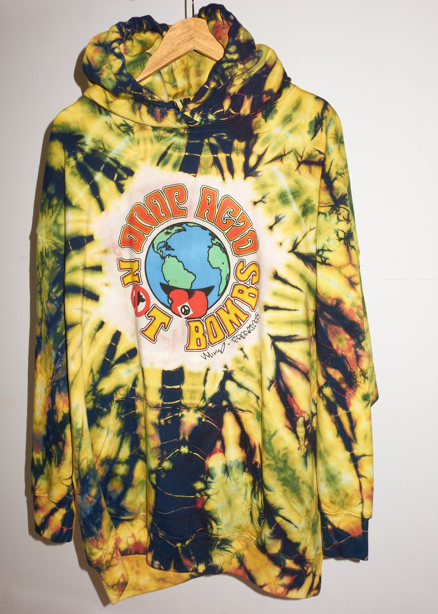 Drop Acid Not Bombs hoodie