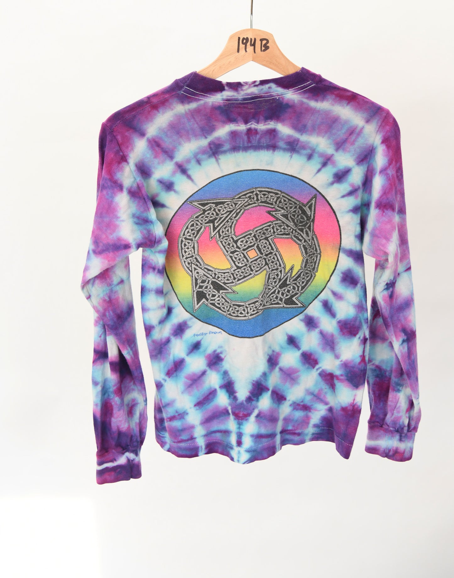 Vintage Phil Brown 1980s long sleeve T.