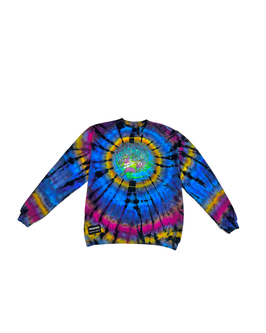 Freaktopia Logo Crewneck Tie Dye