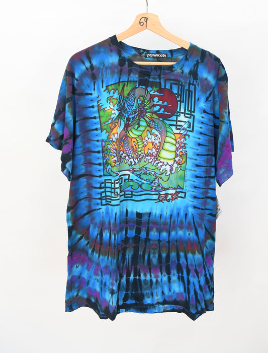 Water Dragon /Space Ghost short sleeve  T-SHIRT.