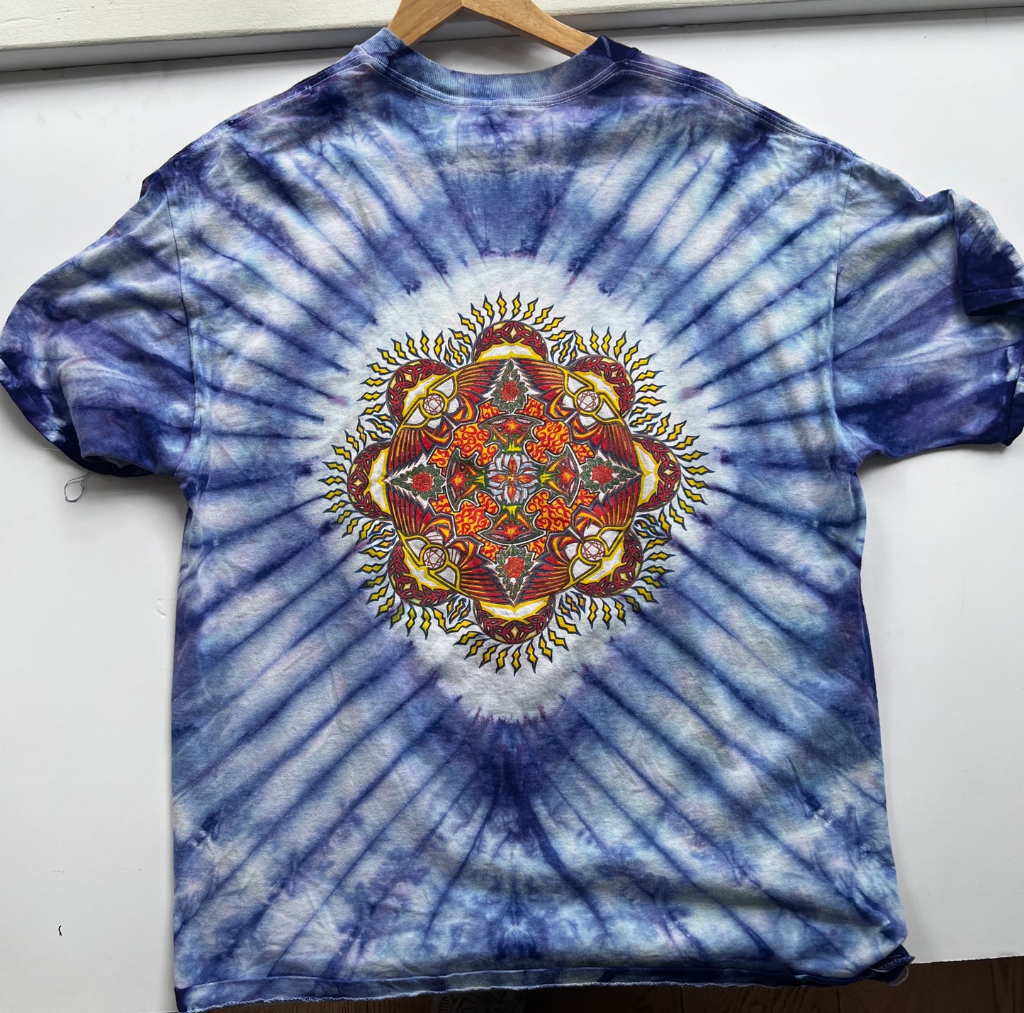 1980s Phil Brown Tie-Dye T-Shirt by – Vintage Grateful Dead Style Art