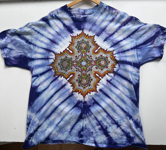 1980s Phil Brown Tie-Dye T-Shirt by – Vintage Grateful Dead Style Art
